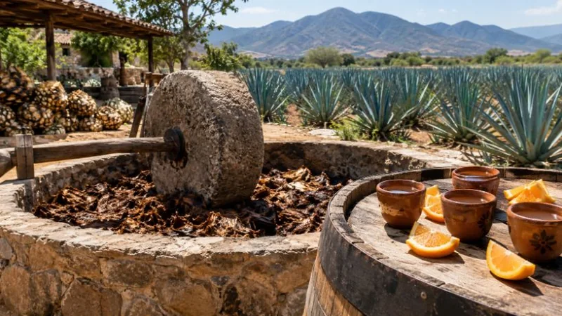 Sustainable Mezcal Tour at a Family Distillery