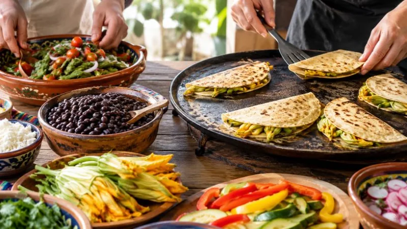 Vegetarian Cooking Class with Market Visit